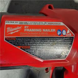 HOUSTON LOCATION - AS-IS Milwaukee 2744-20 M18 FUEL 21-Degree Cordless Framing Nailer (Tool Only)