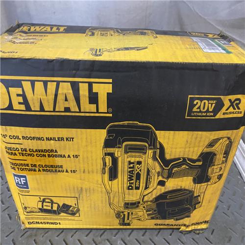 Houston location AS-IS DEWALT Stanley  Black & Decker 2007898 Roofing Nailer Cordless