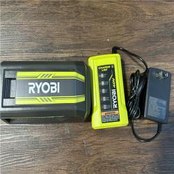 California AS-IS Ryobi 40V 550 CFM Blower Kit, Includes (1) Battery & Charger