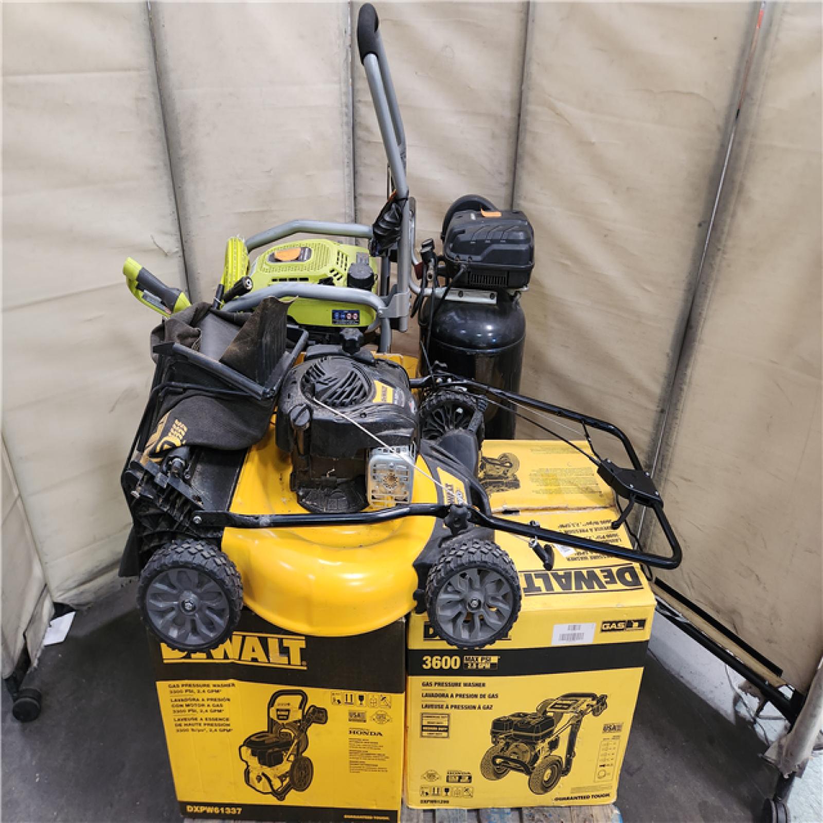 California AS-IS Outdoor Power Equipment