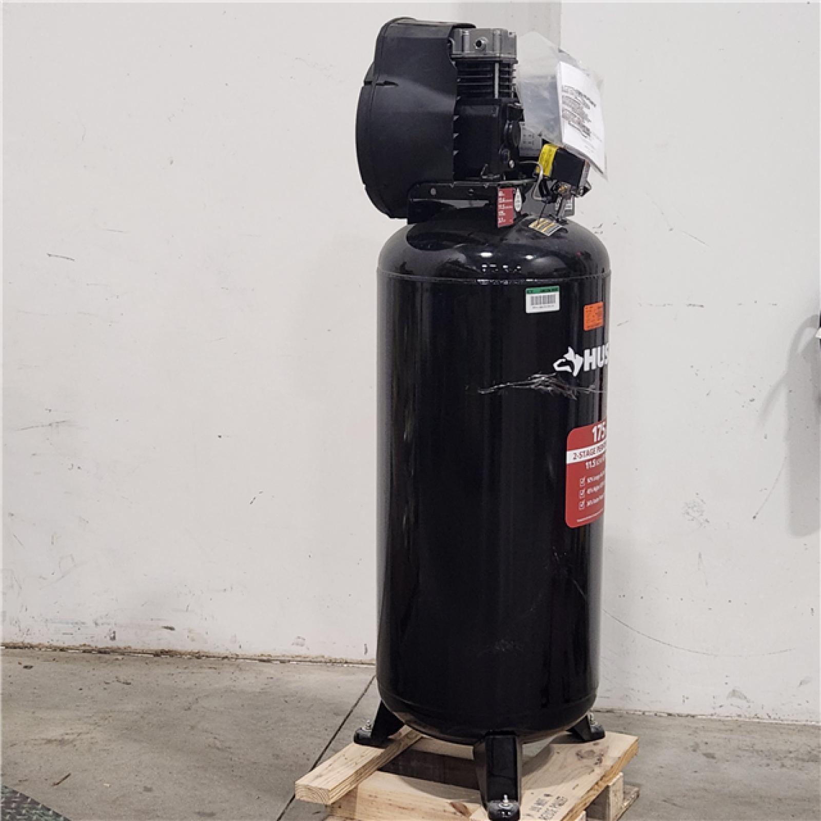 Dallas Location - As-Is Husky C603H Stationary Electric Air Compressor