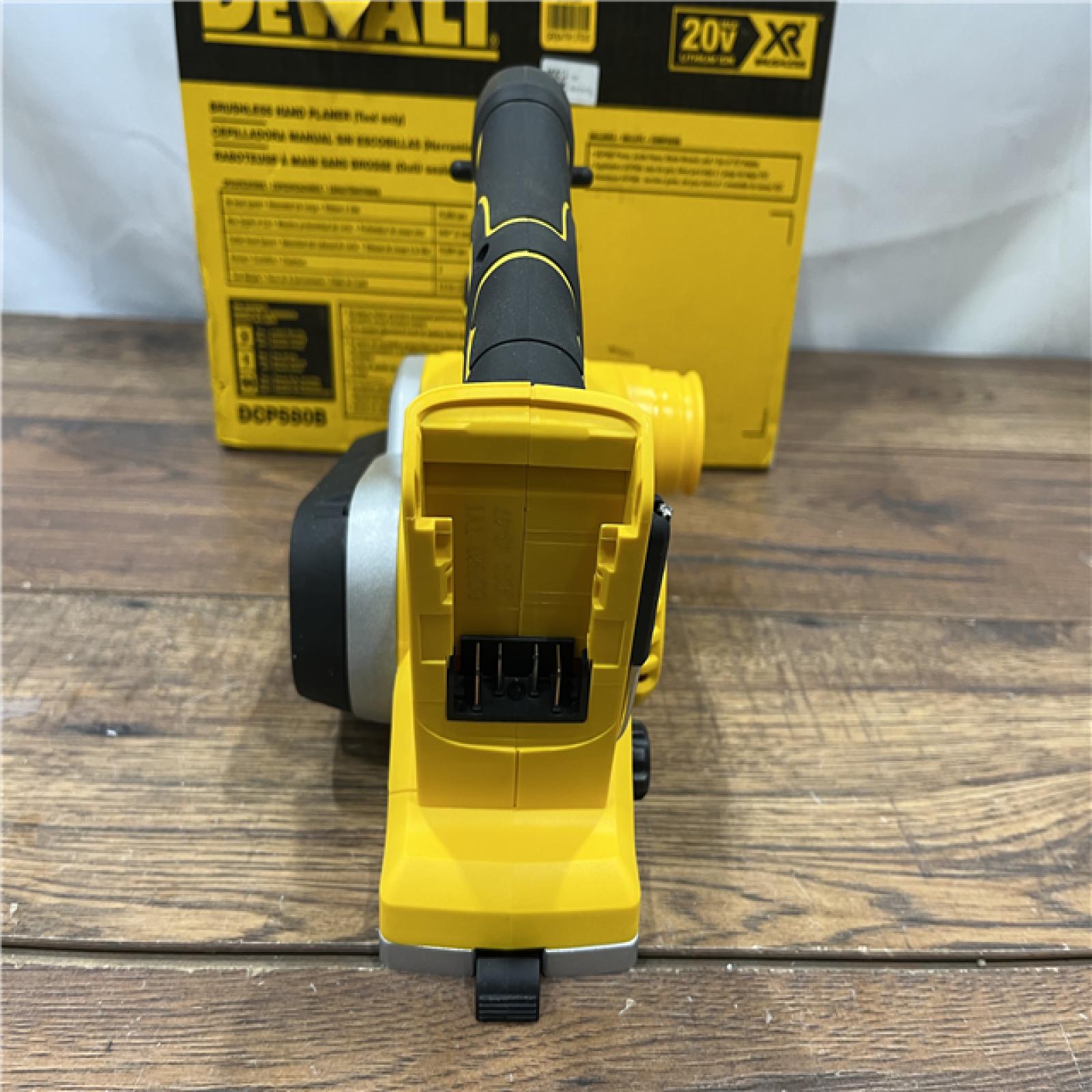 AS IS DEWALT DCP580B 20V MAX Lithium Ion Brushless Planer