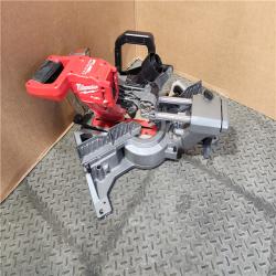 HOUSTON LOCATION - AS-IS Milwaukee M18 FUEL Brushless Cordless 7-1/4 in. Dual Bevel Sliding Compound Miter Saw Kit