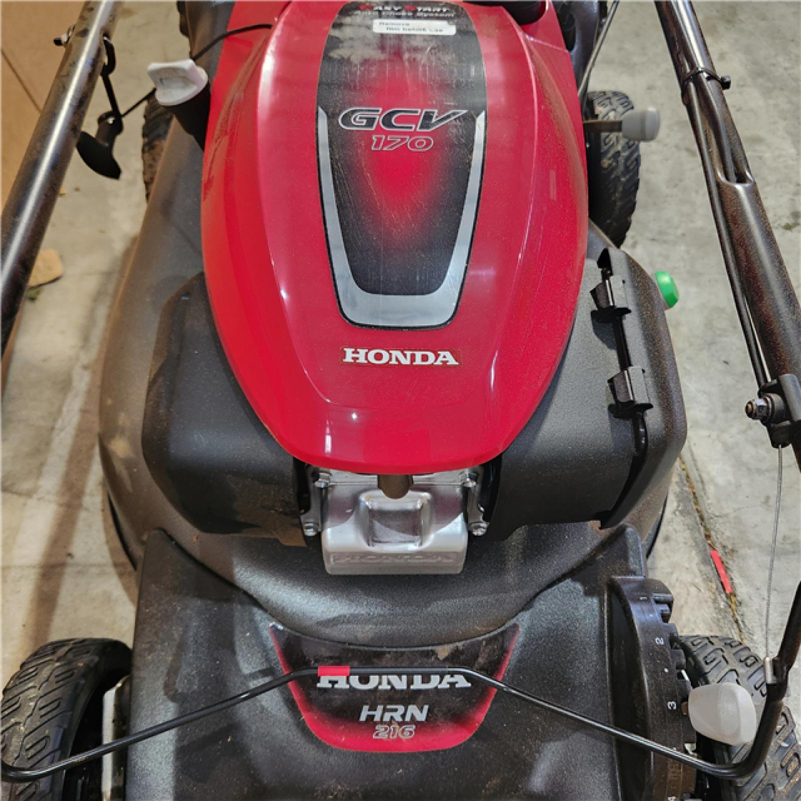 Houston location- AS-IS Honda 21 in. 3-in-1 Variable Speed Gas Walk Behind Self-Propelled Lawn Mower with Auto Choke