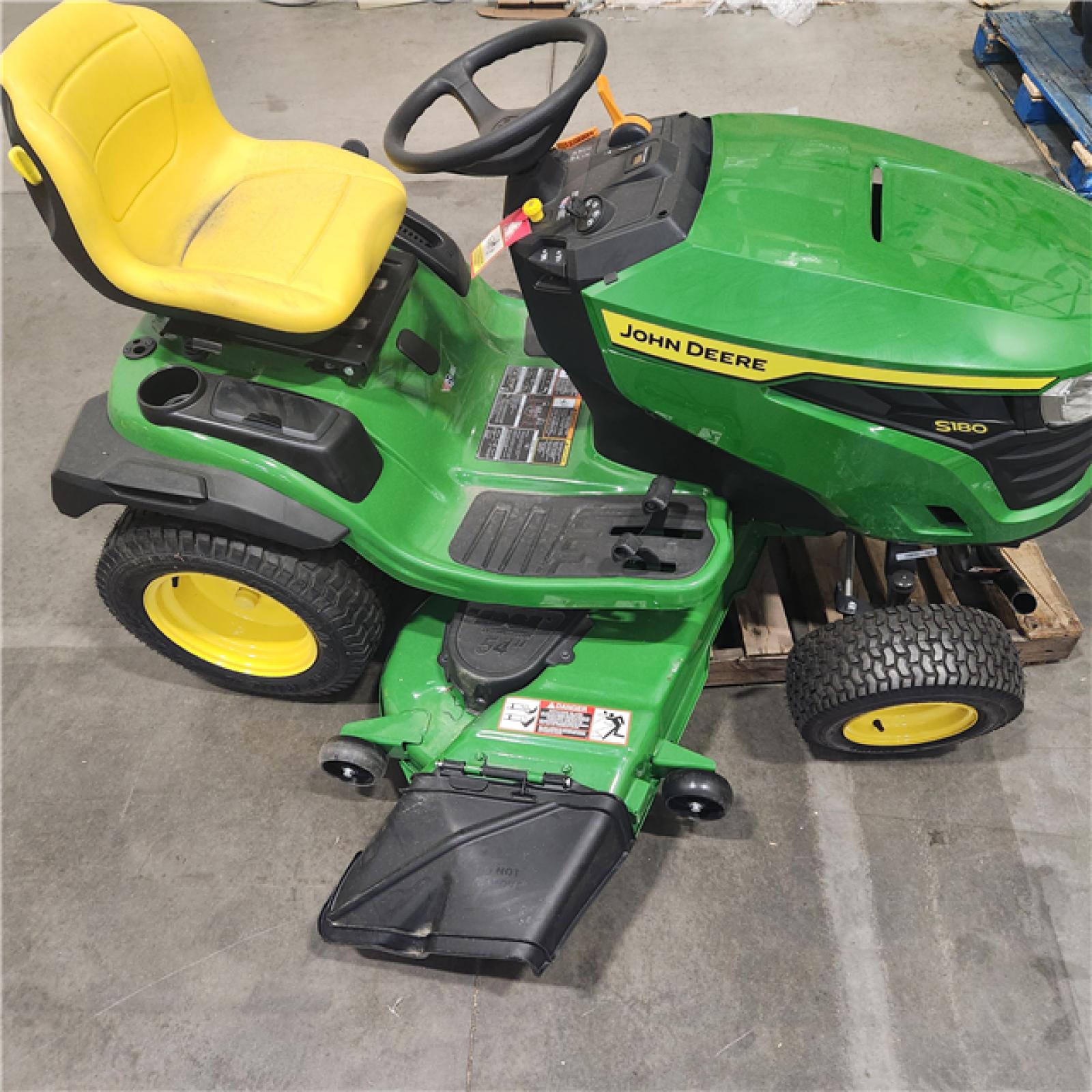 Dallas Location - As-Is John Deere S180 54 in. 24 HP Riding Lawn Mower