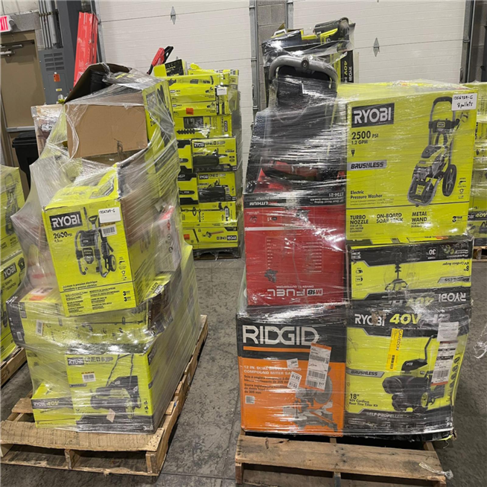 Pittston Location As-Is Power Tools Partial Truckload (8 pallets) 1356729-G