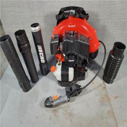 HOUSTON LOCATION - AS-IS ECHO 216 MPH 517 CFM 58.2cc Gas 2-Stroke Backpack Leaf Blower with Tube Throttle