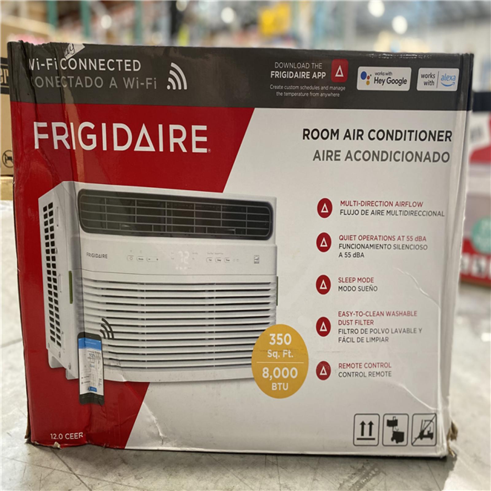 DALLAS LOCATION - Frigidaire 8,000 DOE BTU 115-Volt Window Air Conditioner