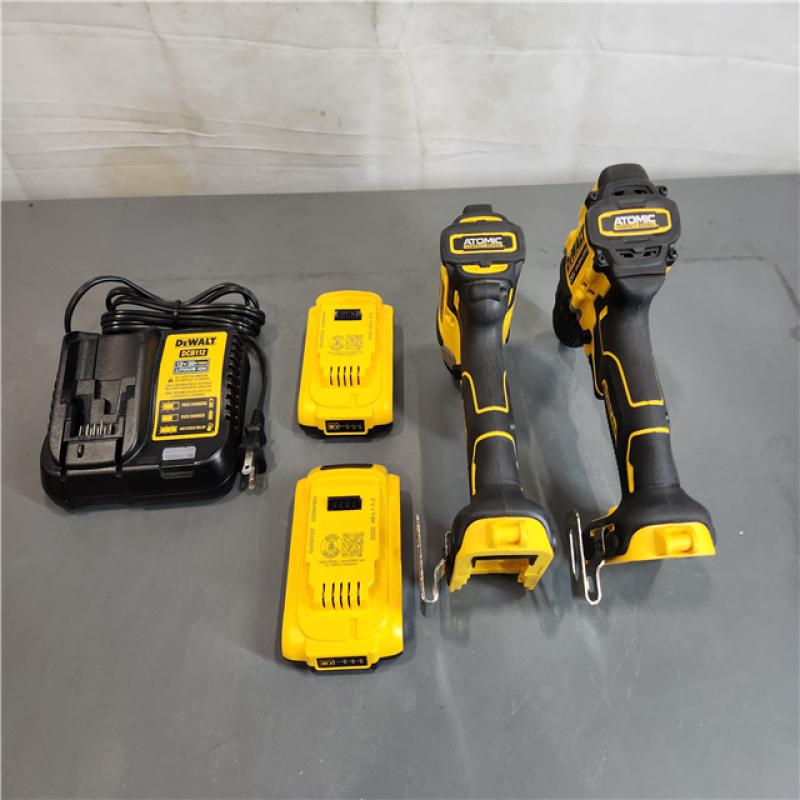 DeWalt DCK225D2 Atomic 20V Max Brushless 2 Tool Combo Kit