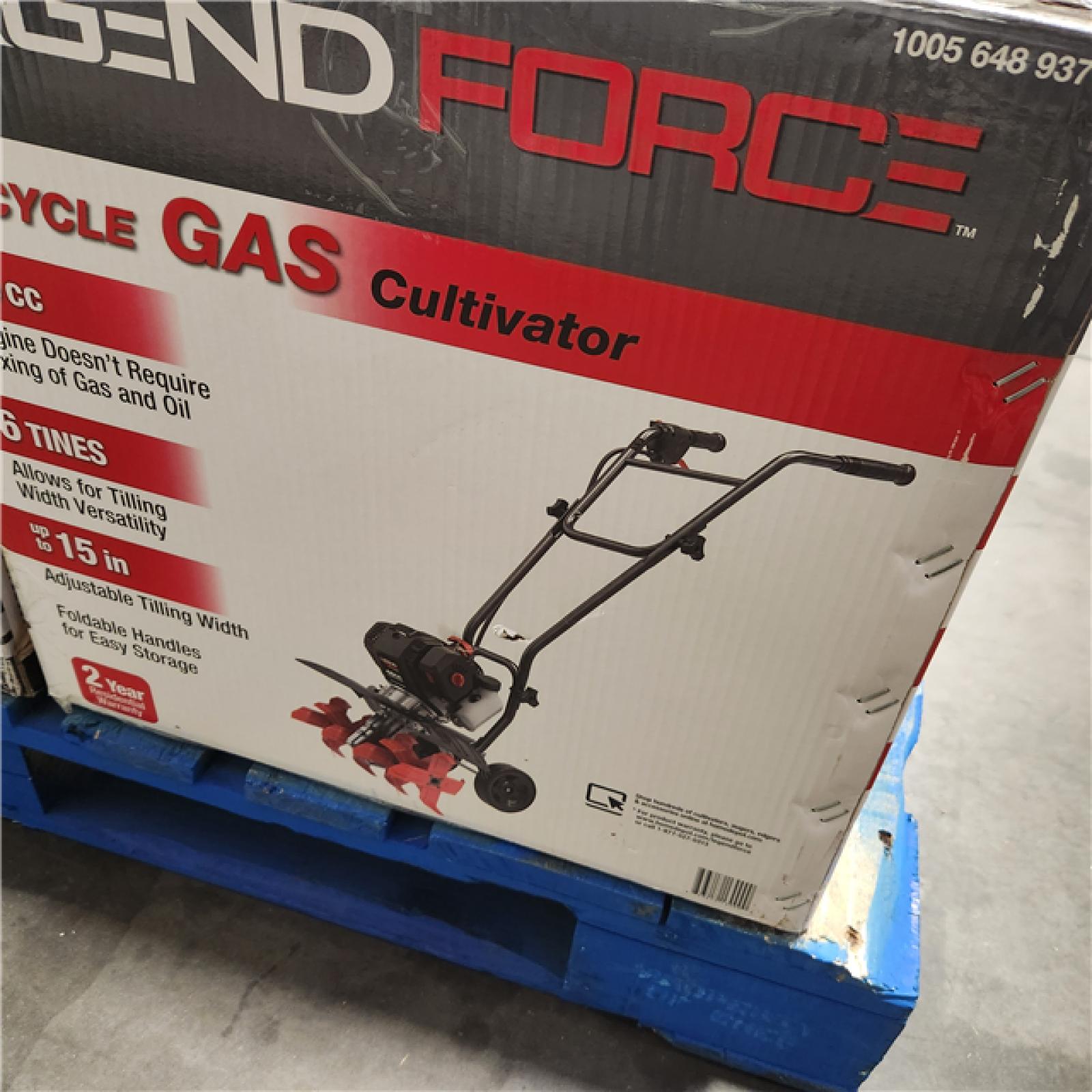 DALLAS LOCATION - AS-IS Legend Force 15 in. 46 cc Gas Powered 4-Cycle Gas Cultivator