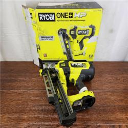 AS-IS RYOBI ONE+ HP 18V Brushless Cordless AirStrike 21° Framing Nailer (Tool Only)