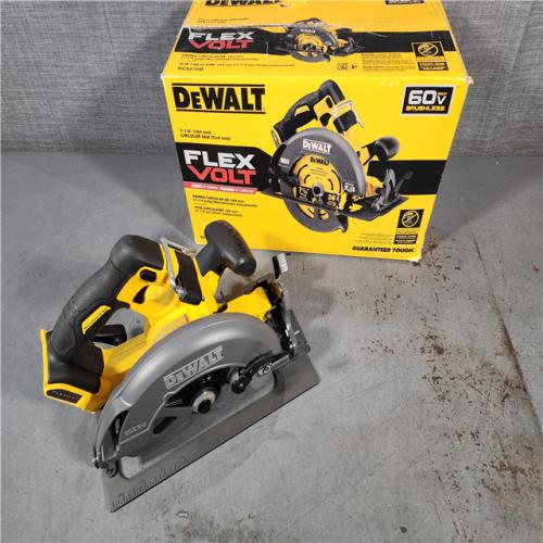 HOUSTON LOCATION - AS-IS DeWALT Flexvolt Max 7-1/4  60V Brushless Circular Saw DCS578B (Bare Tool)