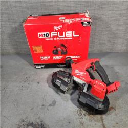 HOUSTON LOCATION - AS-IS Milwaukee M18 Fuel 3-1/4  18V Brushless Compact Band Saw 2829-20 (Bare Tool)