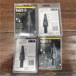 NEW #14 3/16 in. to 7/8 in. Step Drill Bit, Impact Shaft, Double Spiral Flute (TWO REFERENCE)