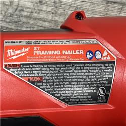 AS-IS Milwaukee 2744-20 M18 FUEL 21-Degree Cordless Framing Nailer (Tool Only)