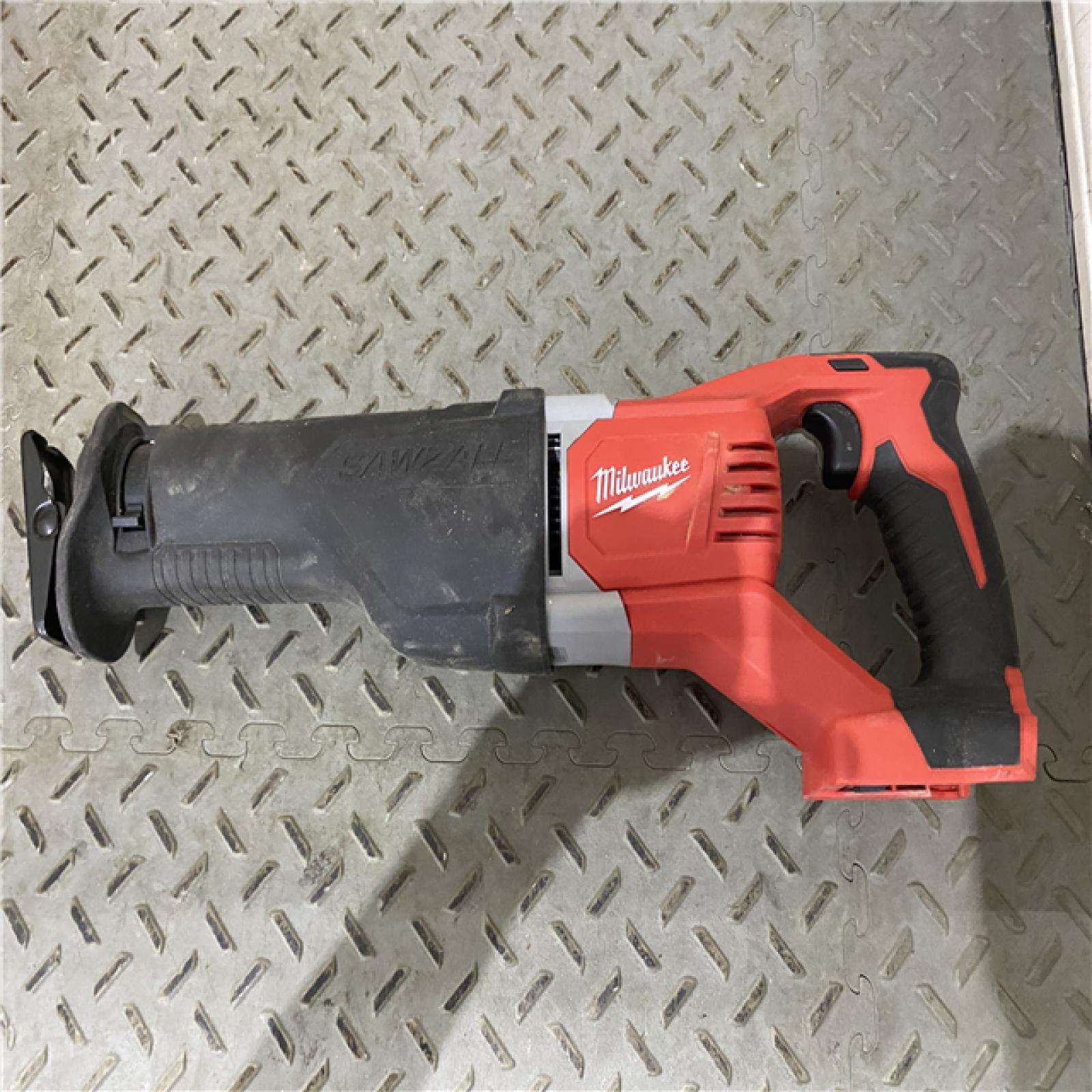 Houston location AS-IS Milwaukee M18 Cordless 18V Sawzall Reciprocating Saw 2621-20 (Bare Tool)