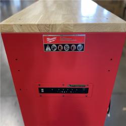 DALLAS LOCATION - Milwaukee Tool Storage 52 in. W Heavy Duty Red Mobile Workbench Cabinet