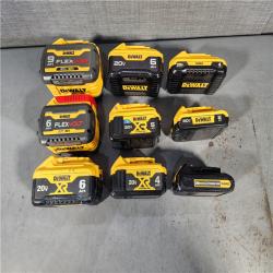 HOUSTON LOCATION - AS-IS DEWALT BATTERY PACK QTY - 15