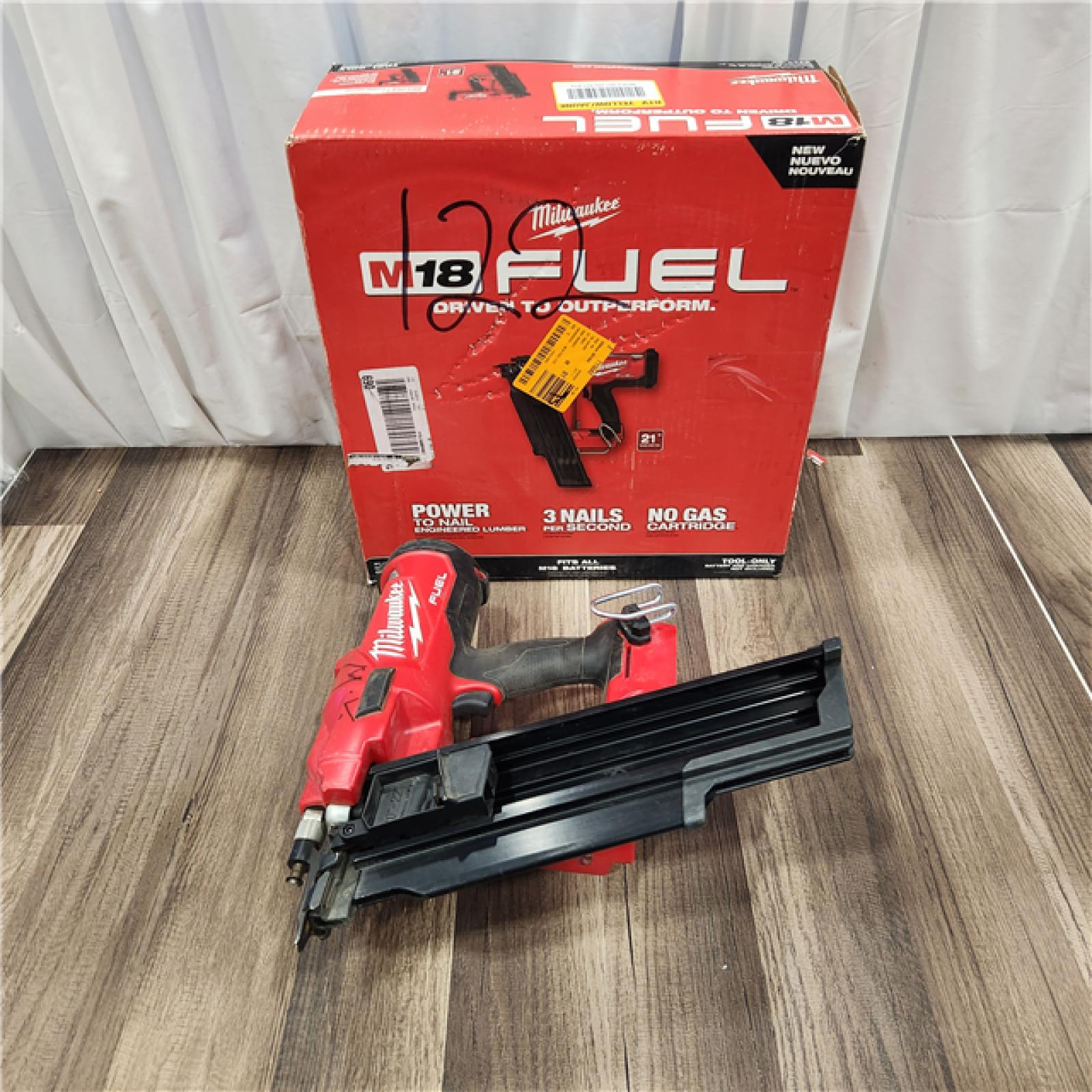 AS IS Milwaukee 2744-20 M18 FUEL 21-Degree Cordless Framing Nailer (Tool Only)