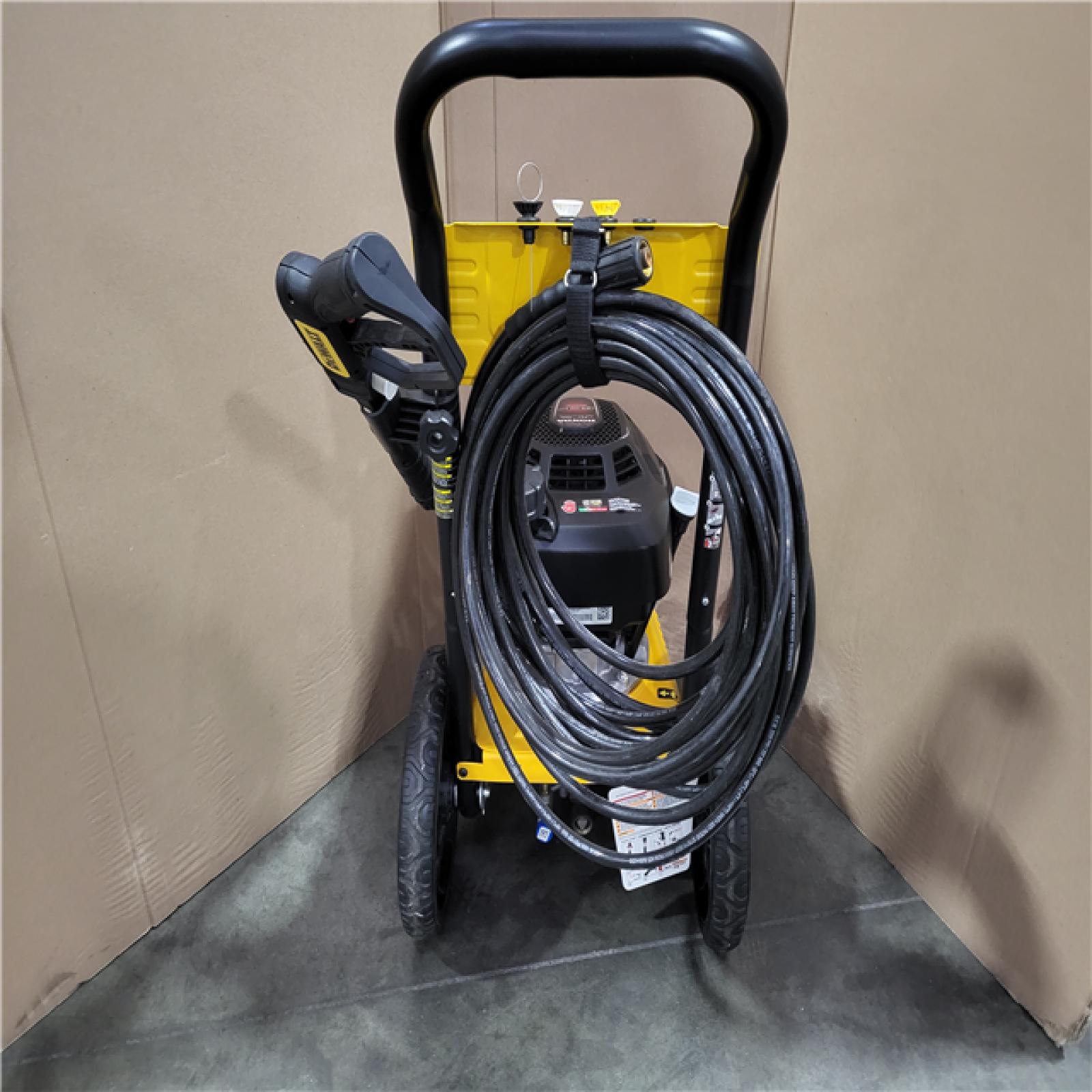 CALIFORNIA AS-IS DEWALT HIGH PERFORMANCE EASY START HONDA GVC 200 3300 PSI GAS PRESSURE WASHER