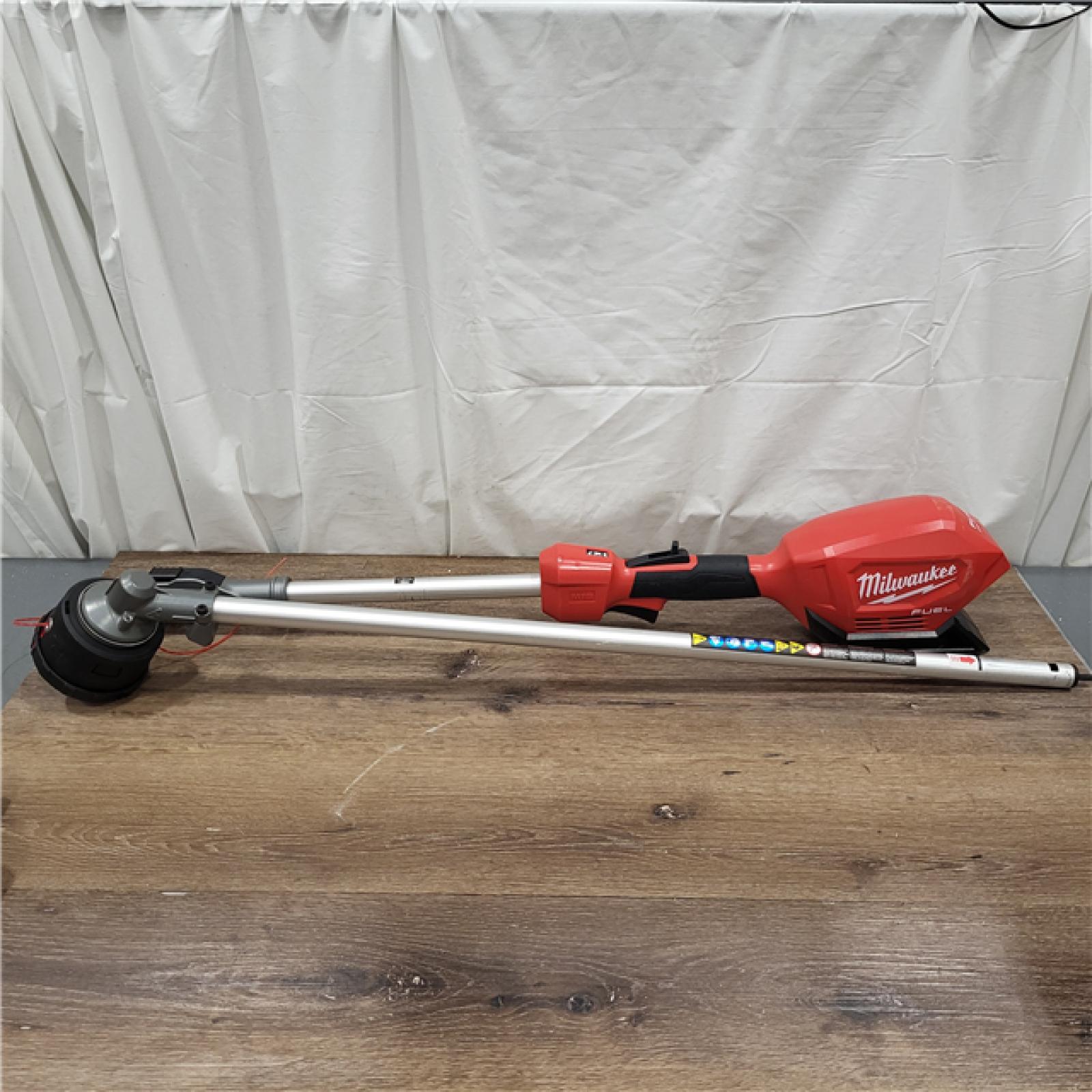 AS-IS M18 FUEL 18V Lithium-Ion Brushless Cordless String Trimmer with QUIK-LOK Attachment Capability and 8.0 Ah Battery