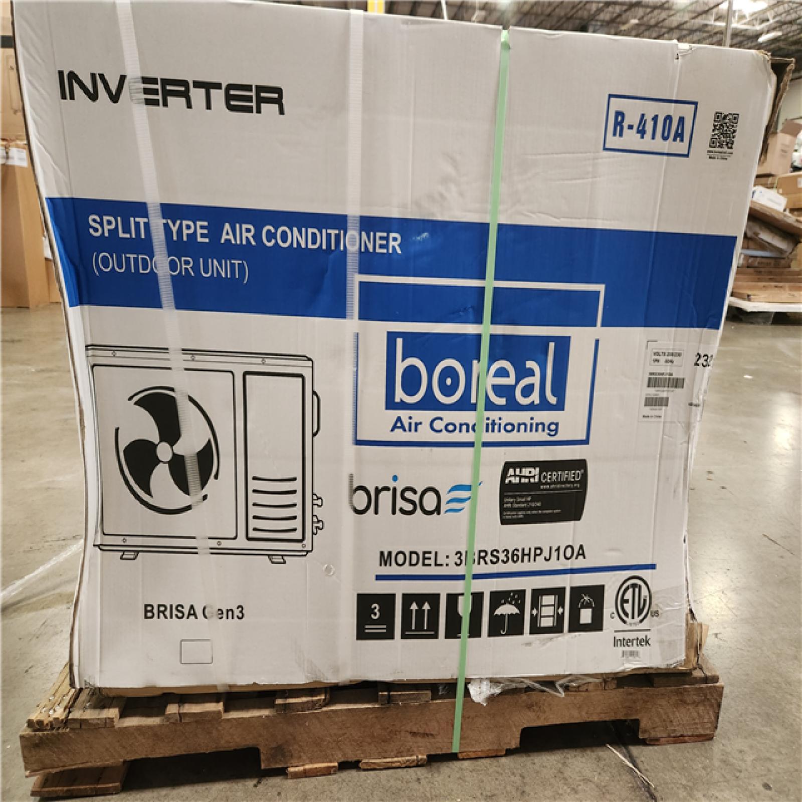 Phoenix Location NEW boreal Brisa 36000 BTU 3 Ton Smart Home Inverter Ductless Mini Split Air Conditioner with Heat Pump - 230V/60Hz