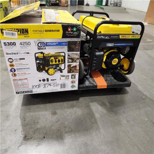 Dallas Location - As-Is Champion Power Equipment 5300/4250-Watt Gasoline Portable Generator(Lot Of 2)