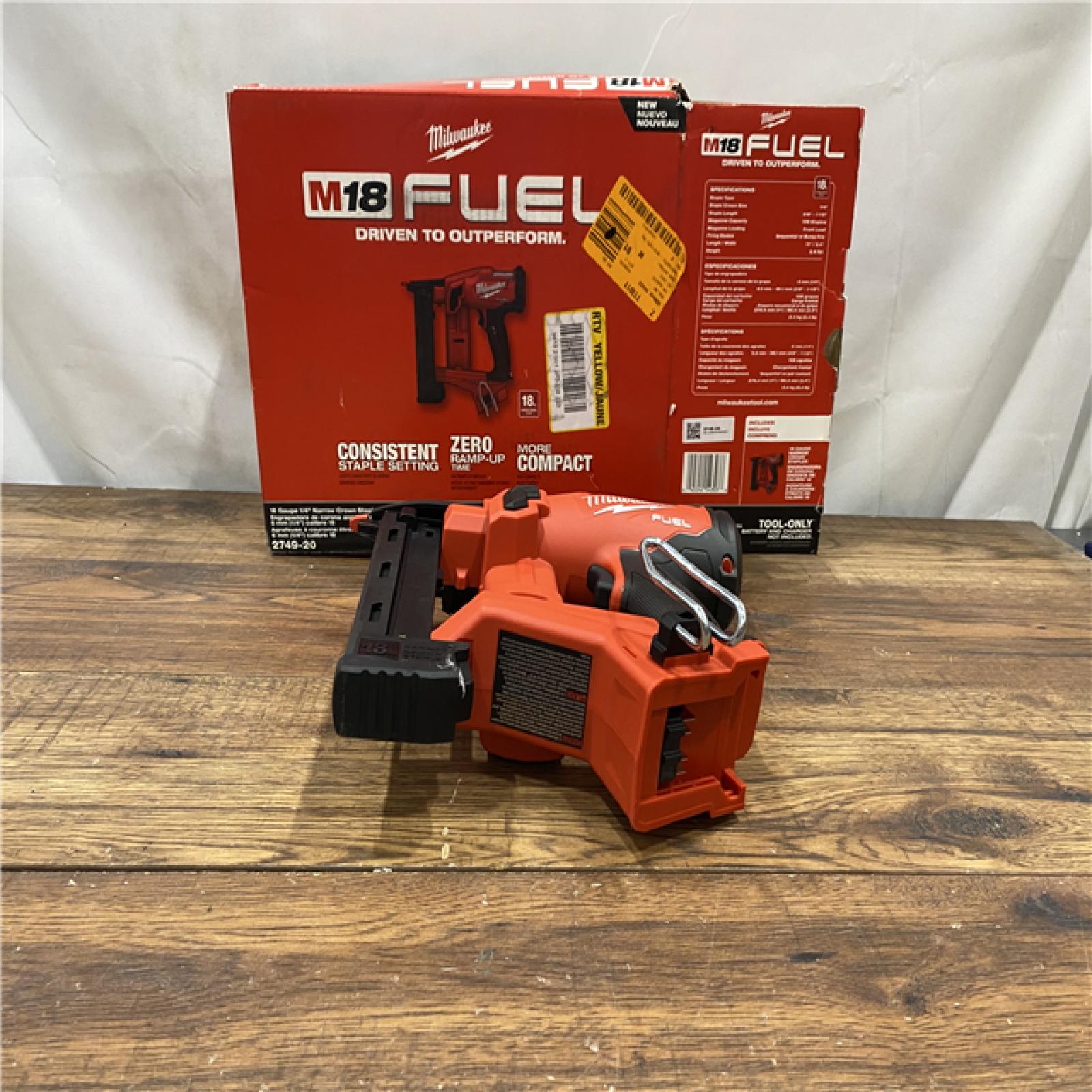 AS IS Milwaukee 2744-20 M18 FUEL 21-Degree Cordless Framing Nailer (Tool Only)