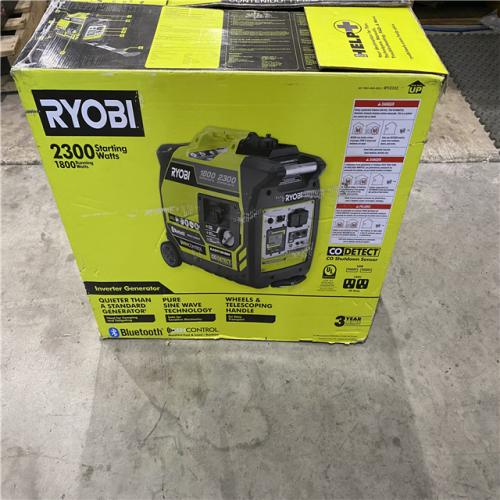 Houston location AS-IS 2,300-Watt Recoil Start Bluetooth Super Quiet Gasoline Powered Digital Inverter Generator with CO Shutdown Sensor