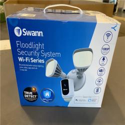 NEW Swann Outdoor Wi-Fi Camera with Motion Activated Floodlight, White