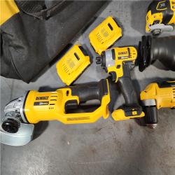 HOUSTON LOCATION - AS-IS DEWALT 9 TOOL COMBO KIT W/ (2) BATTERY & CHARGER