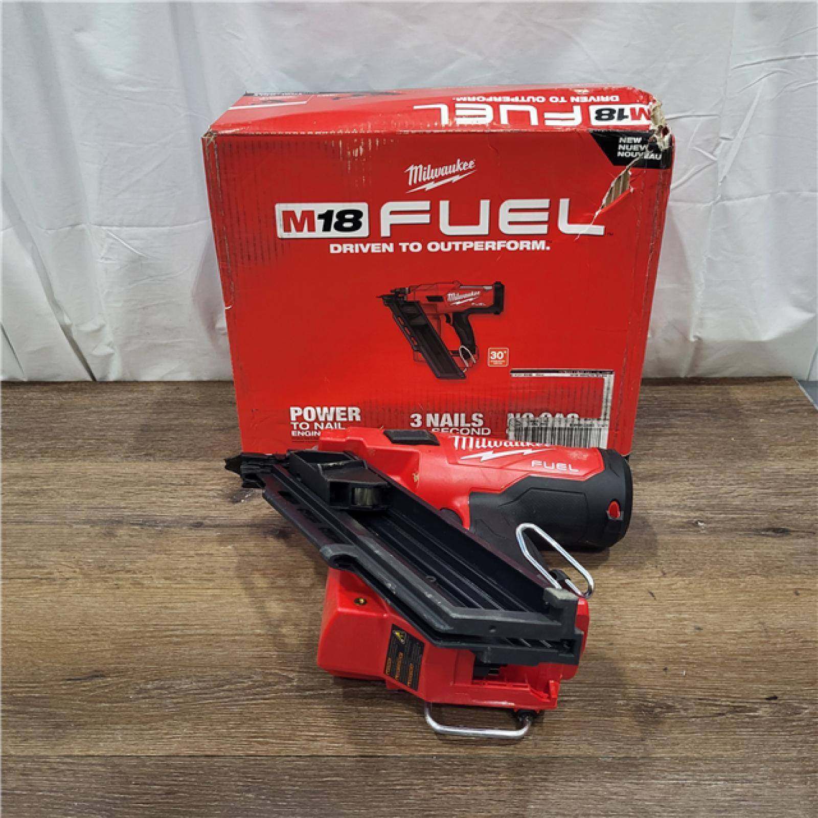 AS-IS M18 FUEL 3-1/2 in. 18-Volt 30-Degree Lithium-Ion Brushless Cordless Framing Nailer (Tool-Only)