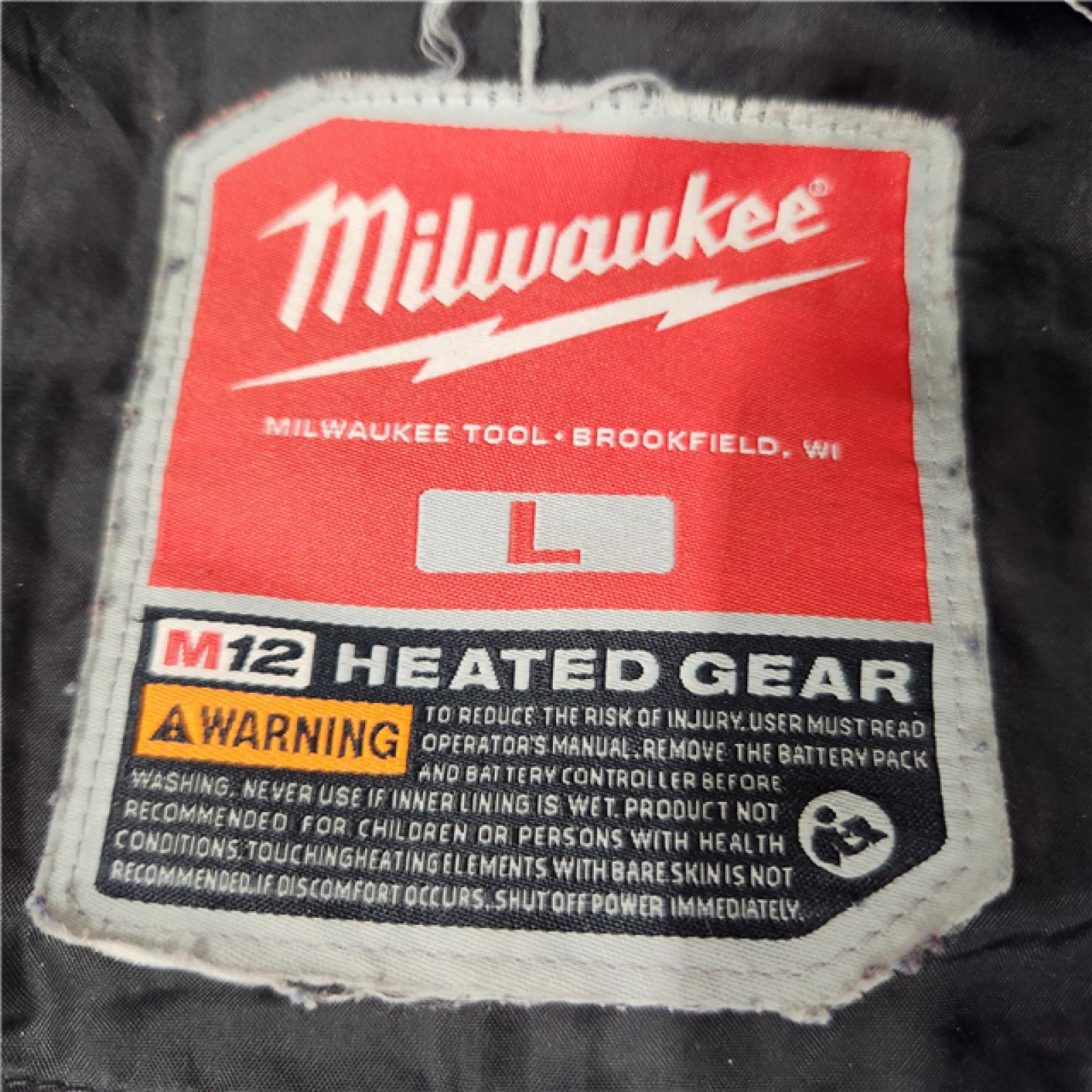 AS-IS Milwaukee M12 12V Womens Heated Axis Jacket with Battery, Black, Size Medium - F102B-21M