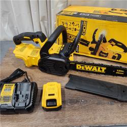 AS-IS DEWALT 20V MAX Brushless Cordless 12in. Chainsaw Kit