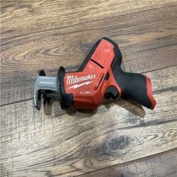 AS-IS MILWAUKEE M12 Fuel Kit De Sierra Sable Reciproca Hackzall Con 1 BaterÃ­a Milwaukee