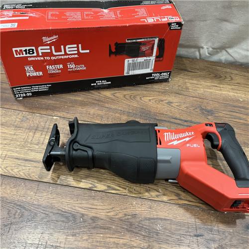 AS-IS Milwaukee M18 Fuel 18V Brushless Super Sawzall Reciprocating Saw 2722-20 (Bare Tool)