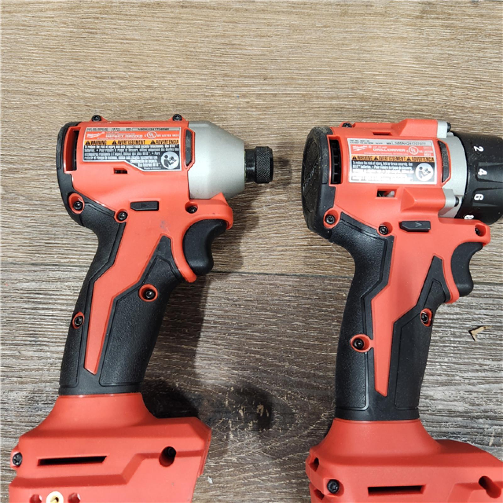 AS-IS Milwaukee M18 Compact Brushless 2-Tool Combo Kit