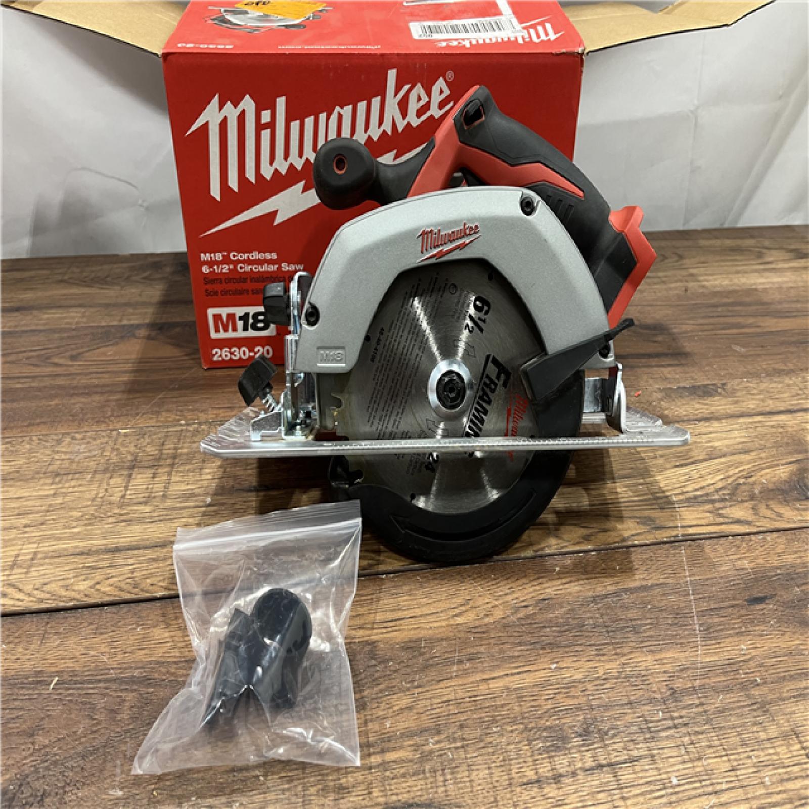 AS IS Milwaukee 2630-20 M18 Cordless 6-1/2 Circular Saw Bare Tool Only - All