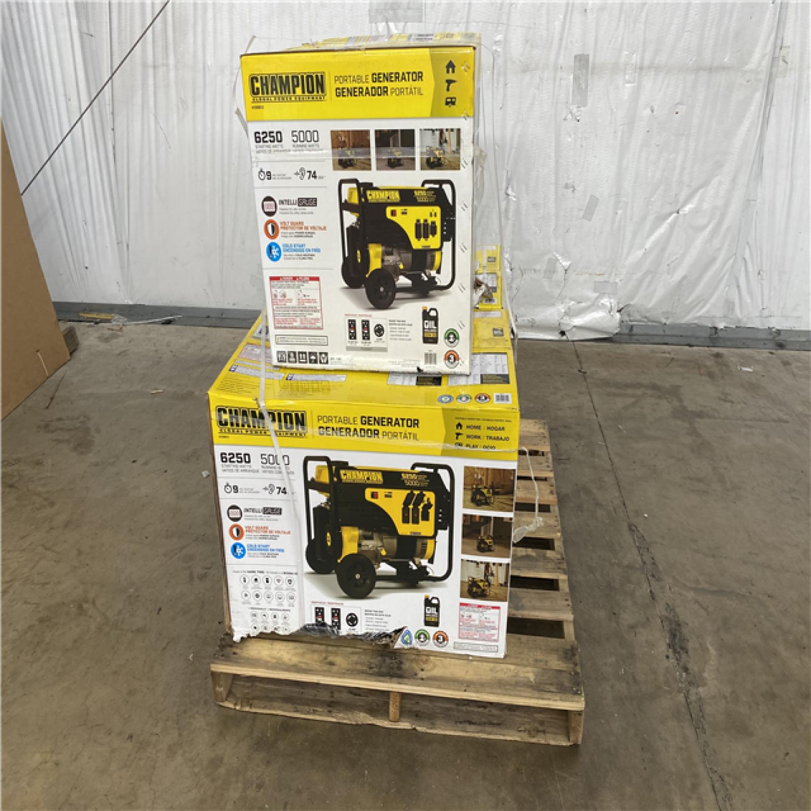 Houston Location AS IS - Champion Generator 6250 Watts