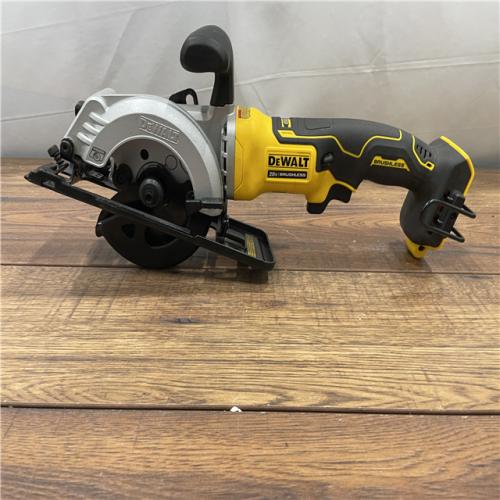 AS-IS DEWALT ATOMIC 20V MAX Cordless Brushless 4-1/2 in. Circular Saw (Tool Only)