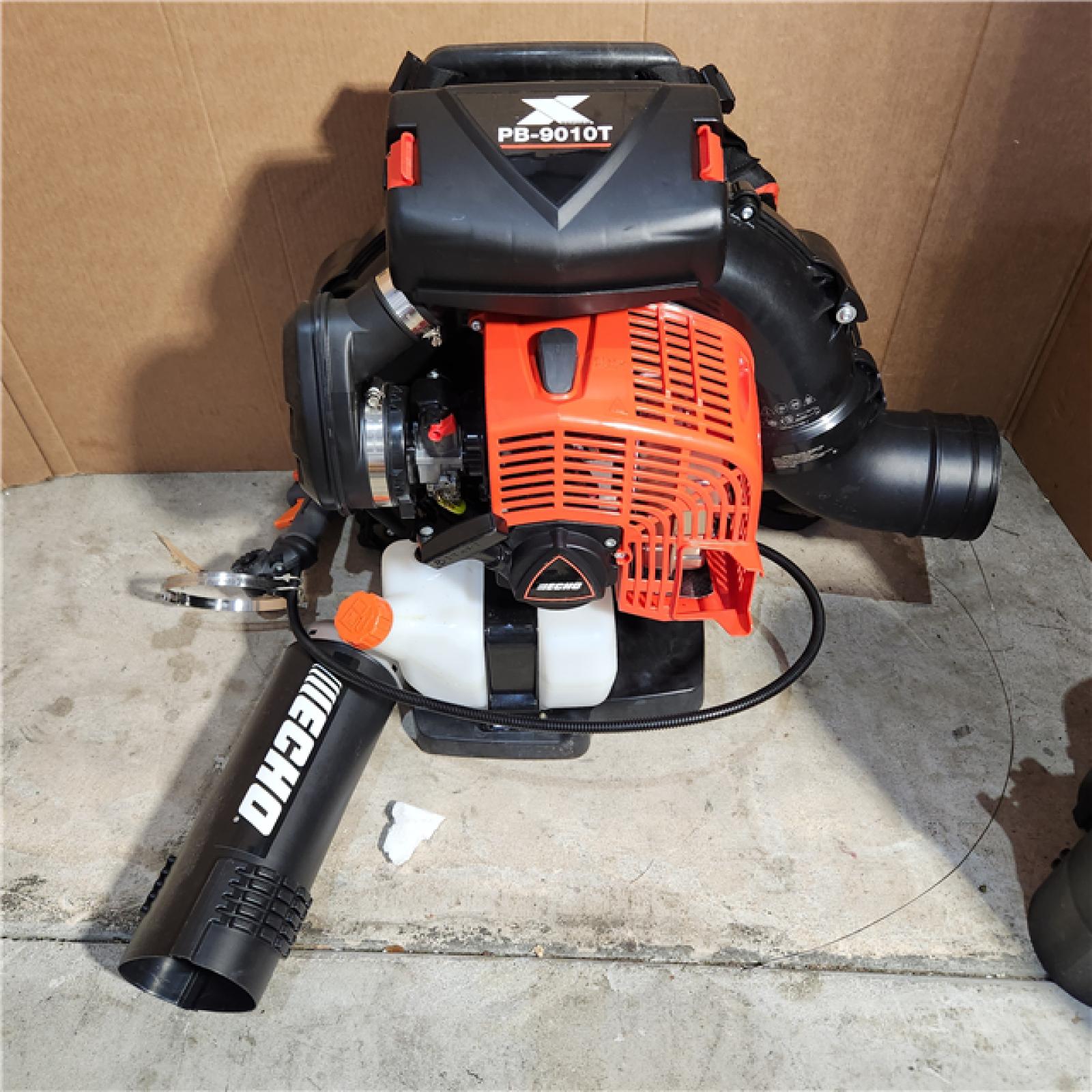 Houston location AS-IS ECHO 220 MPH 1110 CFM 79.9 Cc Gas 2-Stroke X Series Backpack Blower with Tube-Mounted Throttle