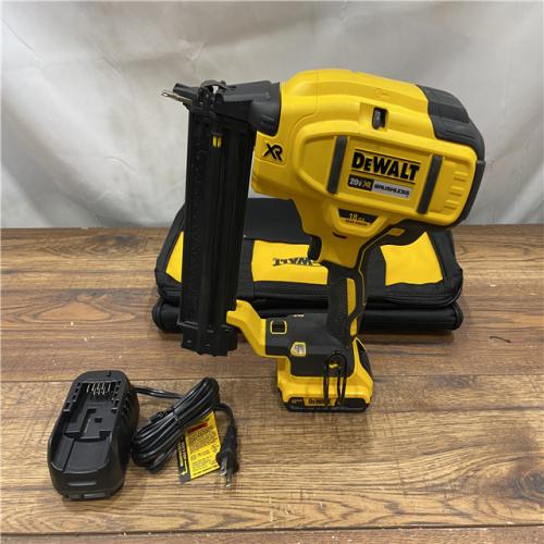 AS IS DEWALT 20V MAX XR 18 Gauge Brad Nailer Kit