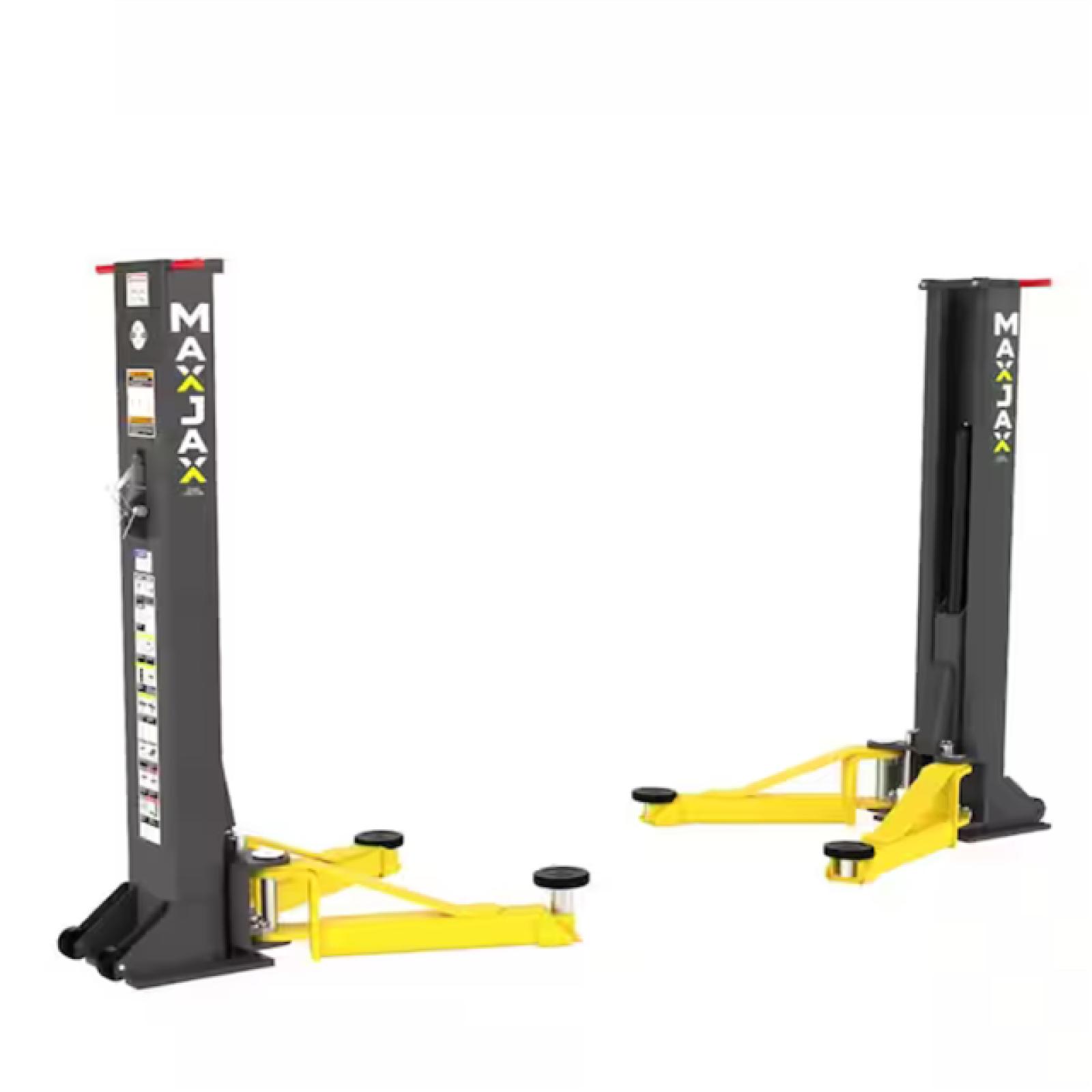 DALLAS LOCATION - MAX JACK M7K Portable Two-Post Garage Lift