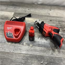 AS-IS Milwaukee M12 12V Brushed Cordless HACKZALL Reciprocating Saw Kit