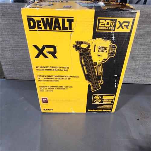 HOUSTON LOCATION - AS-IS DEWALT 20-Volt 21Â° Cordless Framing Nailer (Tool-Only)