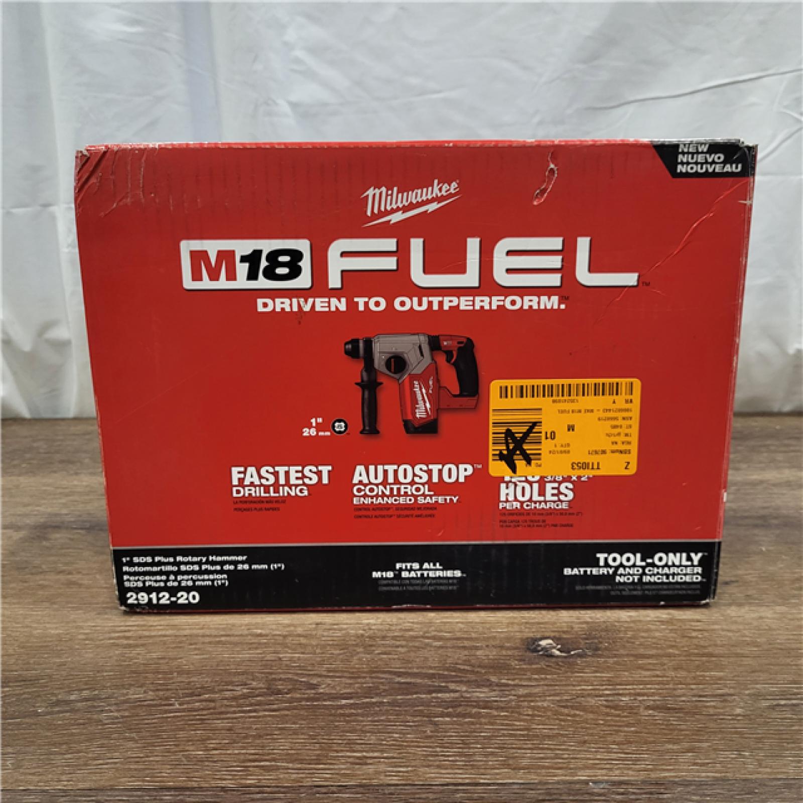 AS-IS Milwaukee M18 FUEL 1 SDS Plus Rotary Hammer