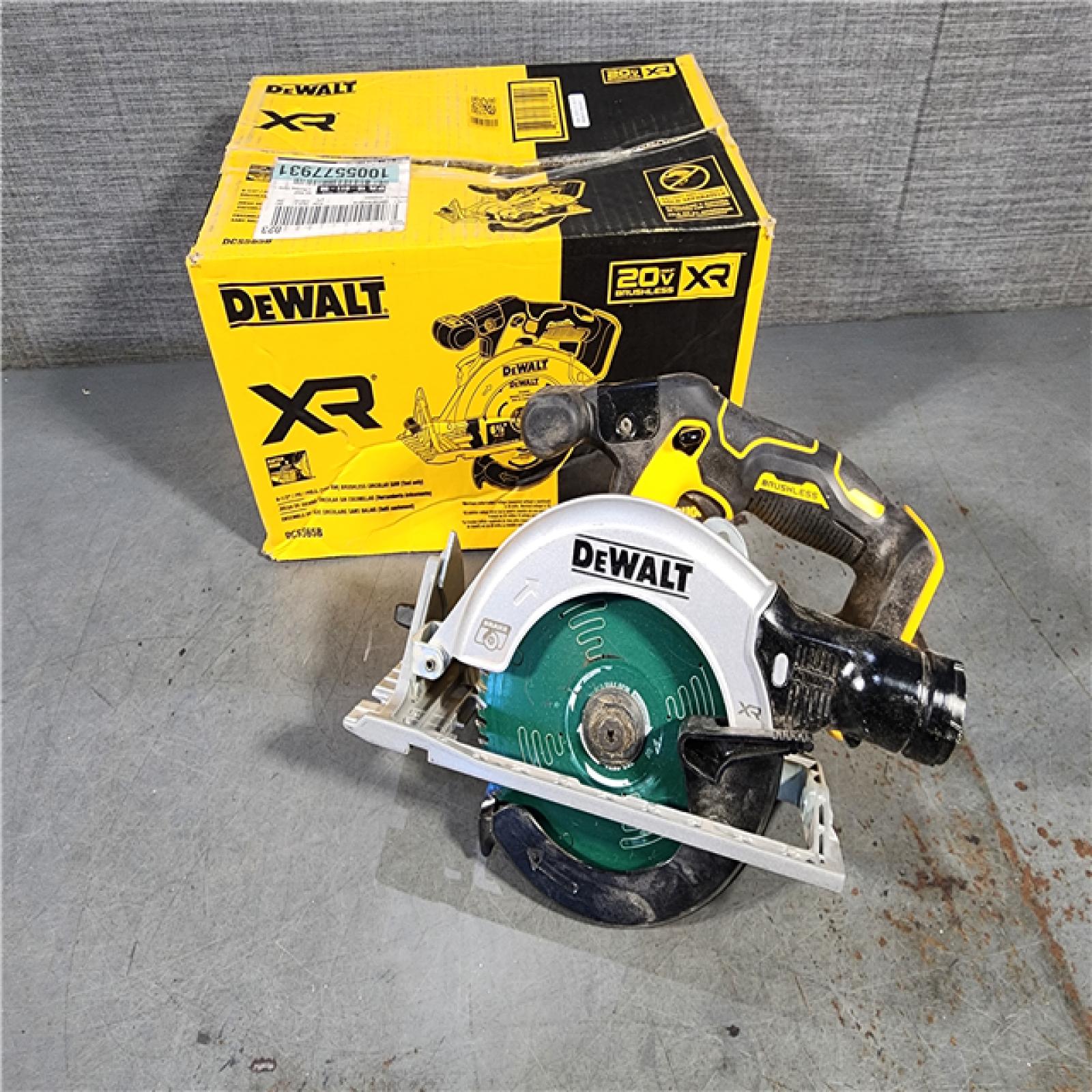 HOUSTON LOCATION - AS-IS DeWALT DCS565B 20V Max Brushless 6.5   Cordless Circular Saw