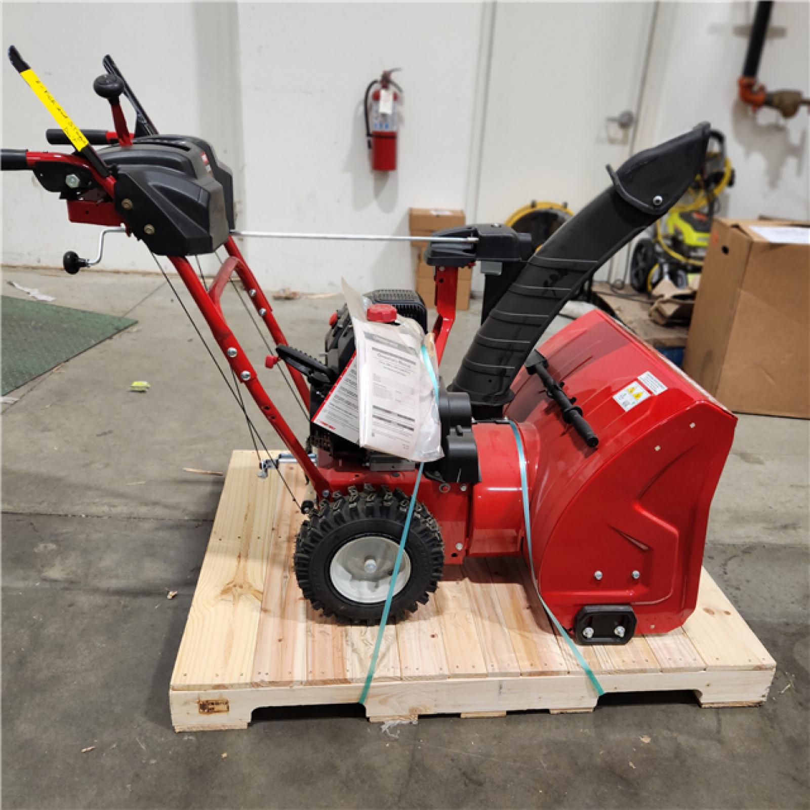 Dallas Location - As-Is Troy-Bilt Storm 24 in. 208 cc Two- Stage Gas Snow Blower