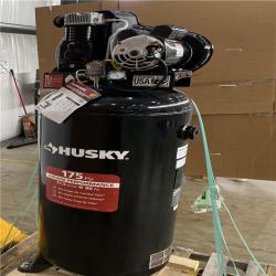 Houston Location - AS-IS Outdoor Power Equipment Husky 60 Gal Air Compressor