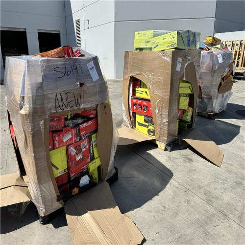 California AS-IS POWER TOOLS Partial Lot (3 Pallets) P-R056148